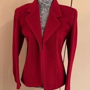 Stylish Red Women's Blazer